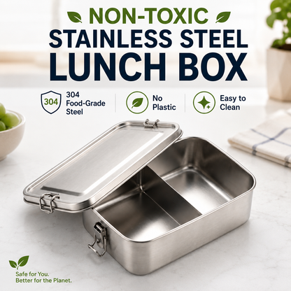 Non-Toxic Stainless Steel Lunch Box