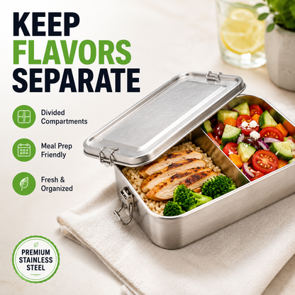 Non-Toxic Stainless Steel Lunch Box
